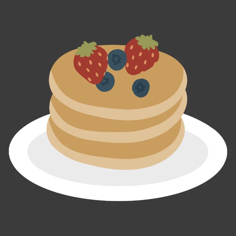 Berry Pancake Stack Artwork
