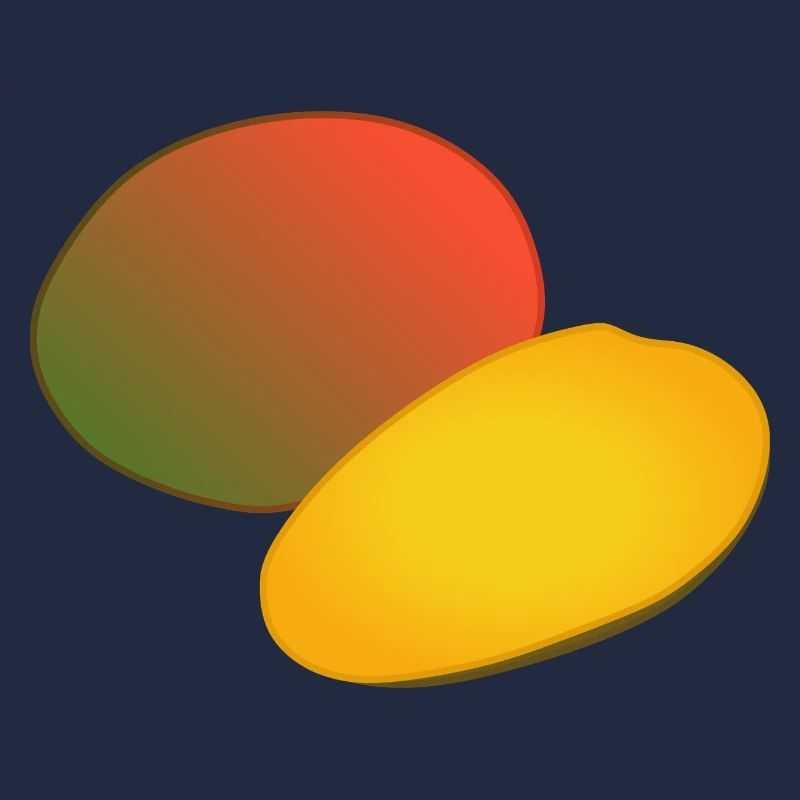 Tropical Mango Duo Gradient