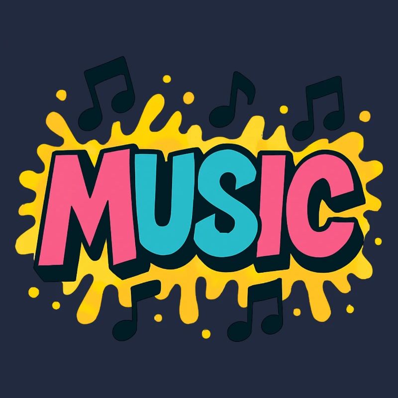 Bunte Musik Popmusik Noten