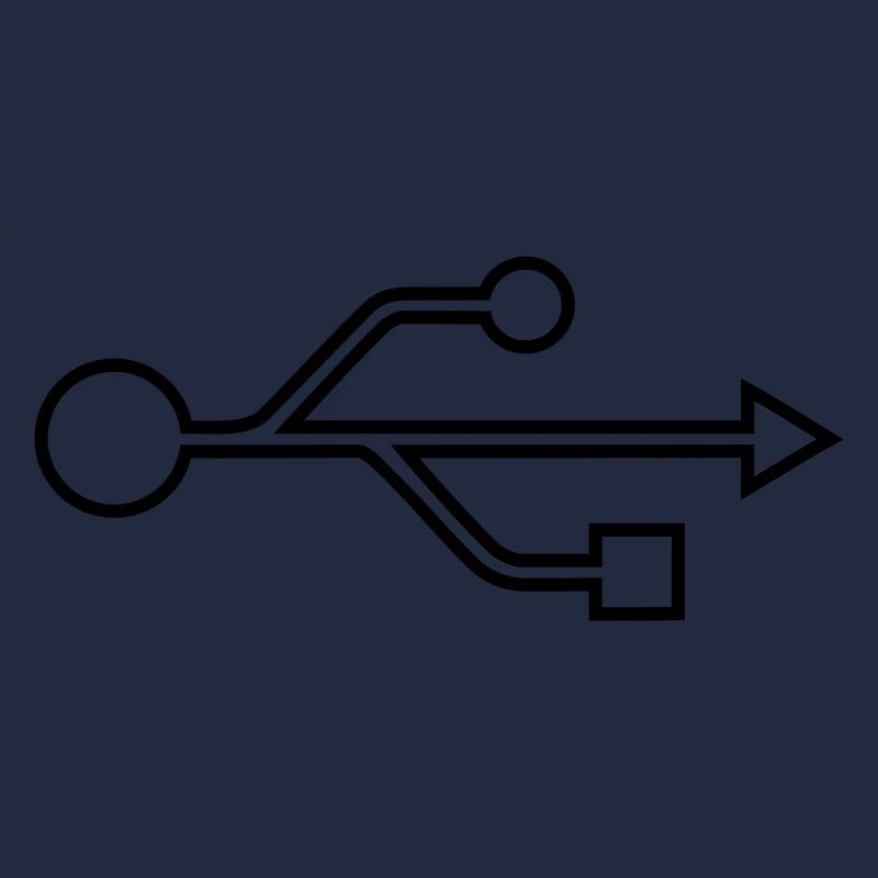 USB outline