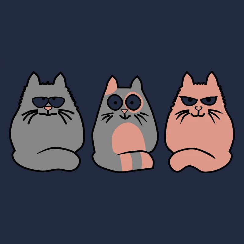 3 Katzen