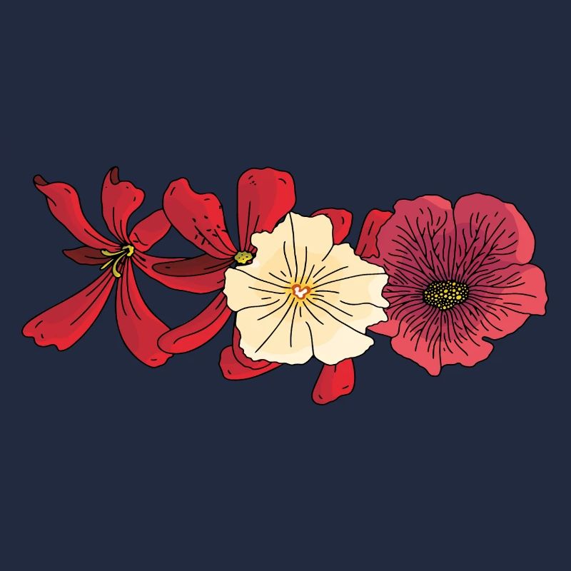 Blumenranke floral