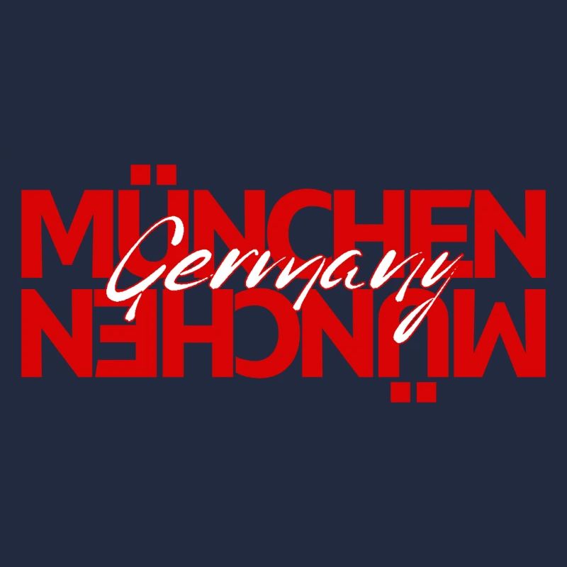 Munich Germany Script Overlay
