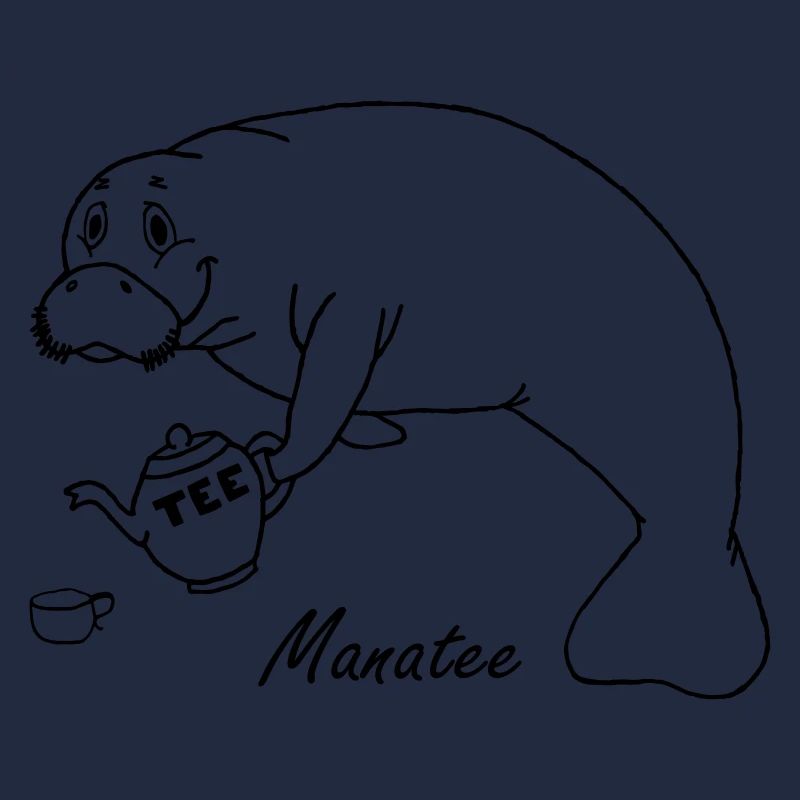 Manatee mag Tee