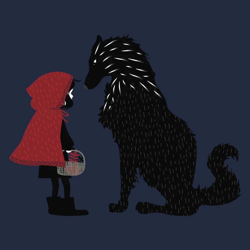 Rotkäppchen und der böse Wolf