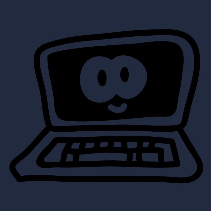 laptop - line