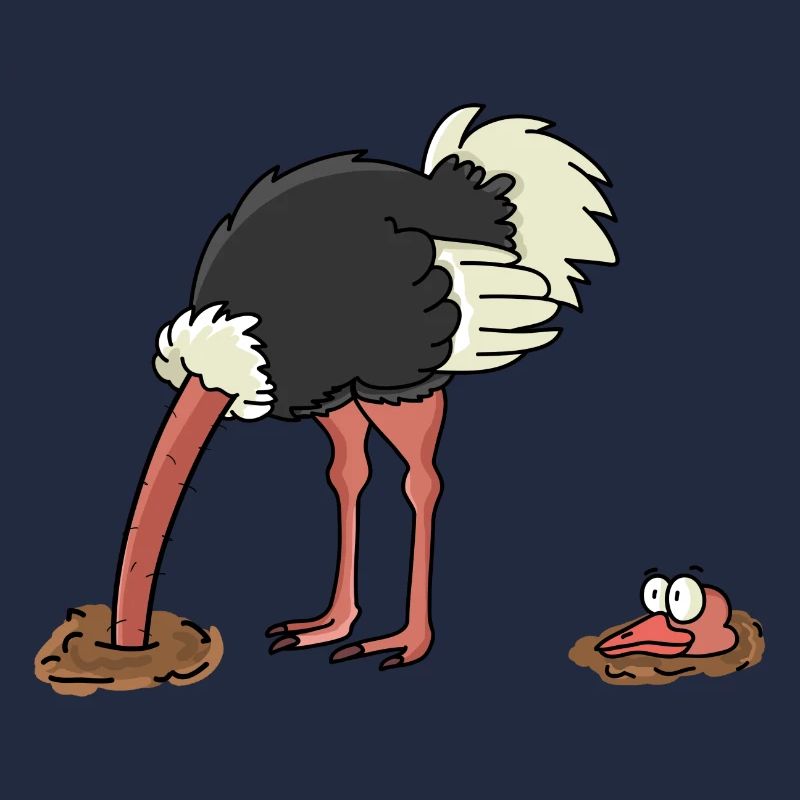 Vogelstrauß Vogel Strauß