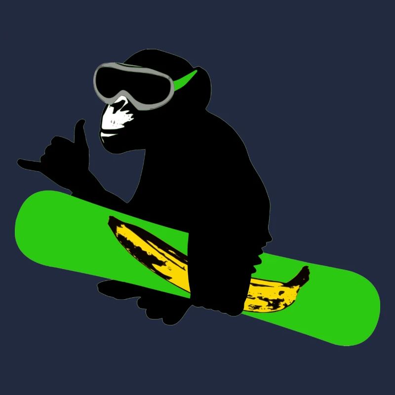 snowboard monkey