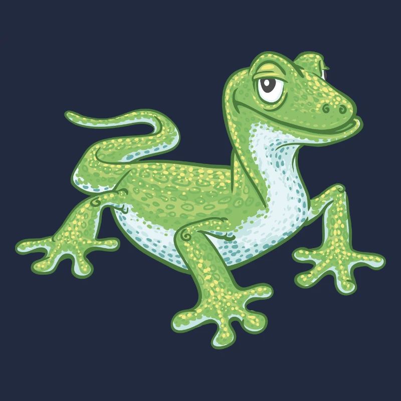 grüner gecko