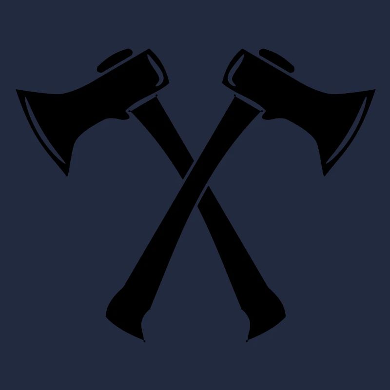 Axe axes lumberjack forest fire 1c