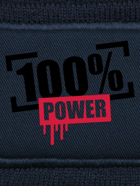 100% Power Stempel