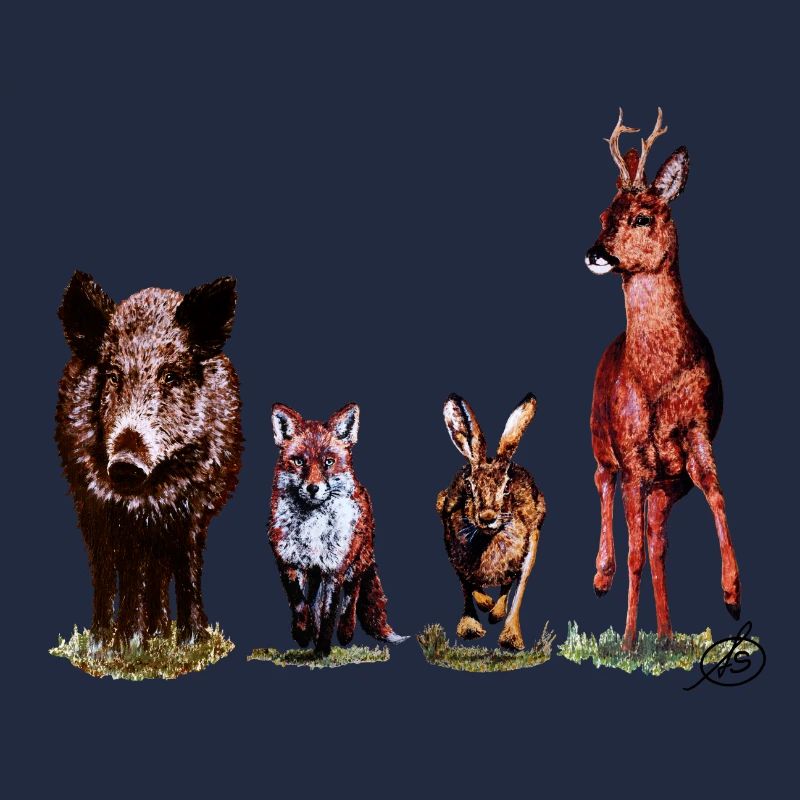 Wild-Quartett