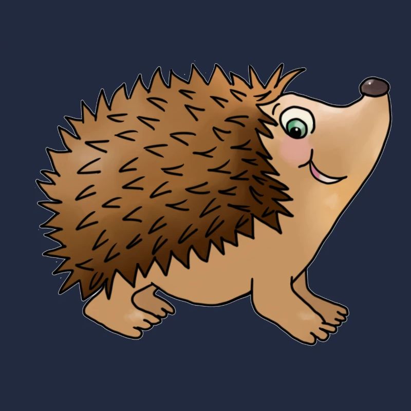 Friendly hedgehog