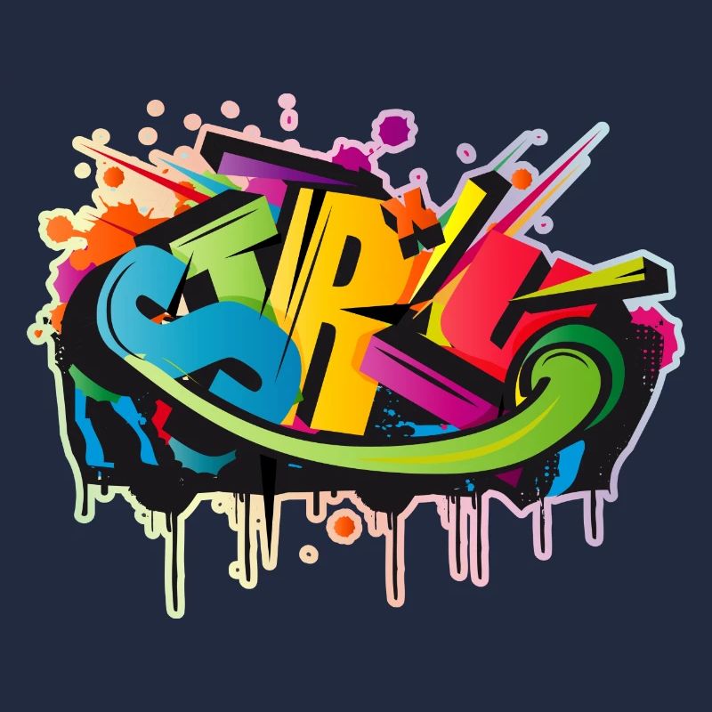graffiti d’art urbain coloré cool comme STYLE-WRITING