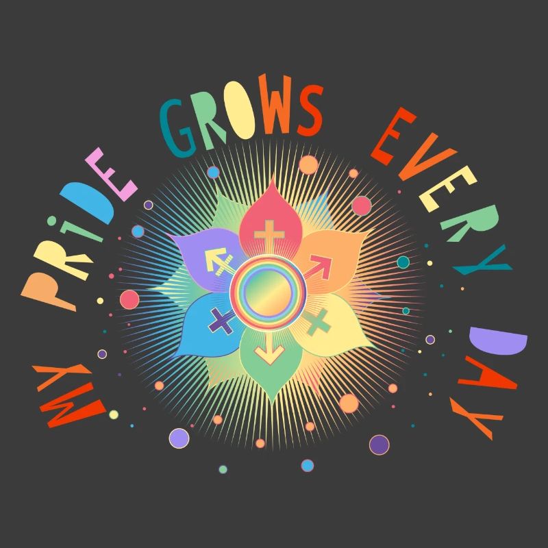 Flower with Scripture Symbol for Pride & Belonging