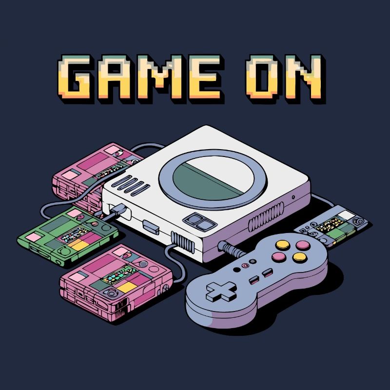 Retro Gaming Console Design