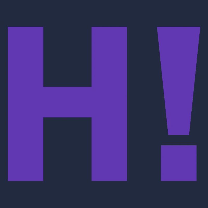 H-Ausrufezeichen