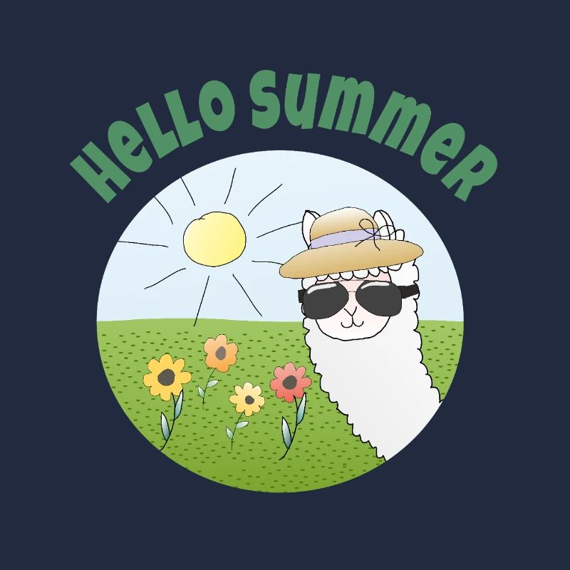 Hello Summer: Sonnenscheinalpaka