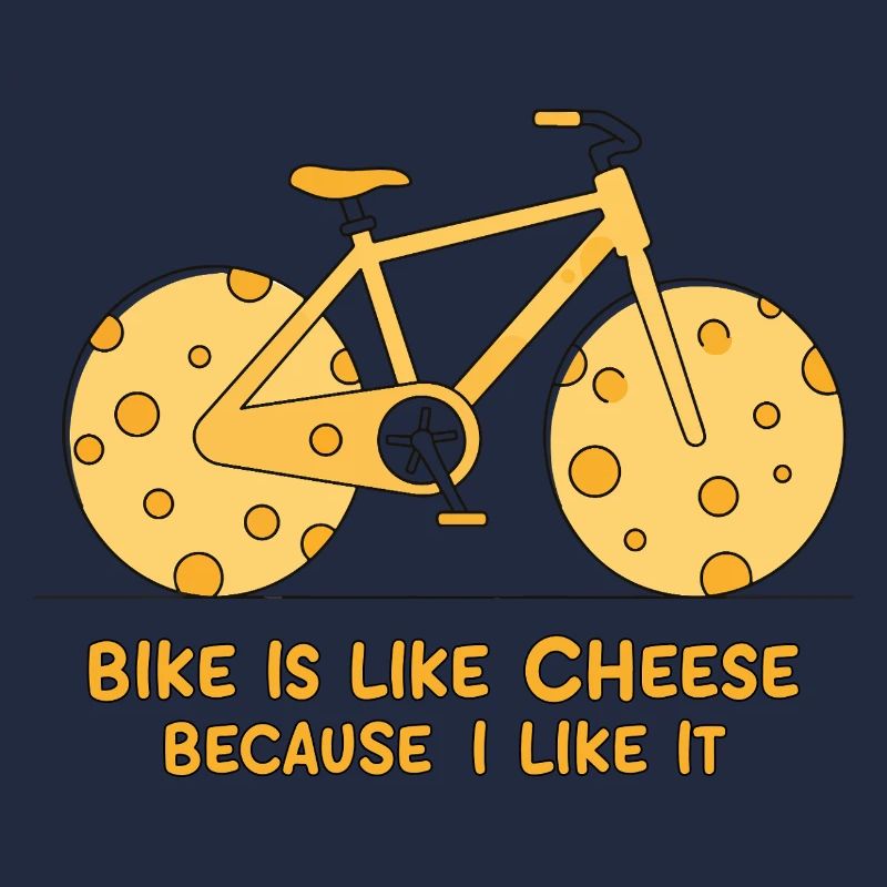 Le vélo, c’est comme du fromage parce que j’aime ça