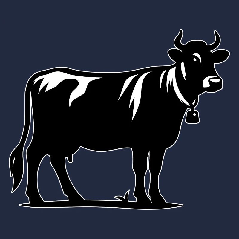 Contour de la vache