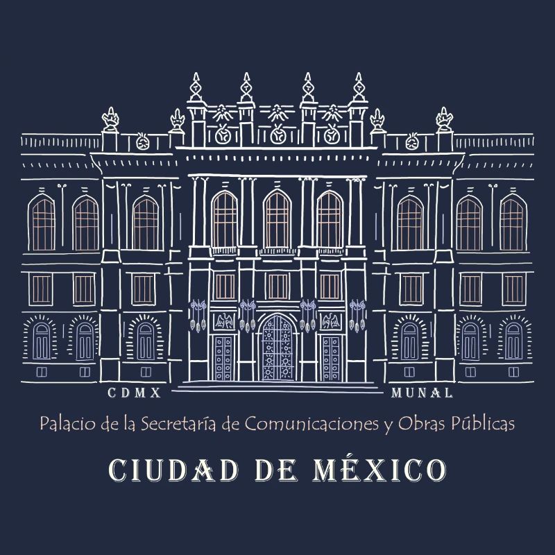 Mexico, Musée d’art, Dessin à la main