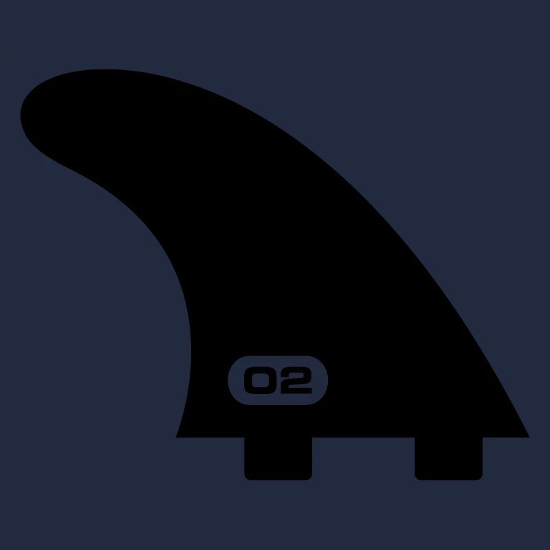 Aileron de surf – Conception offshore de 6 pieds