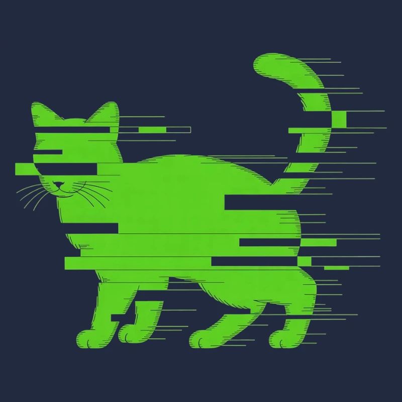 Glitch Katze