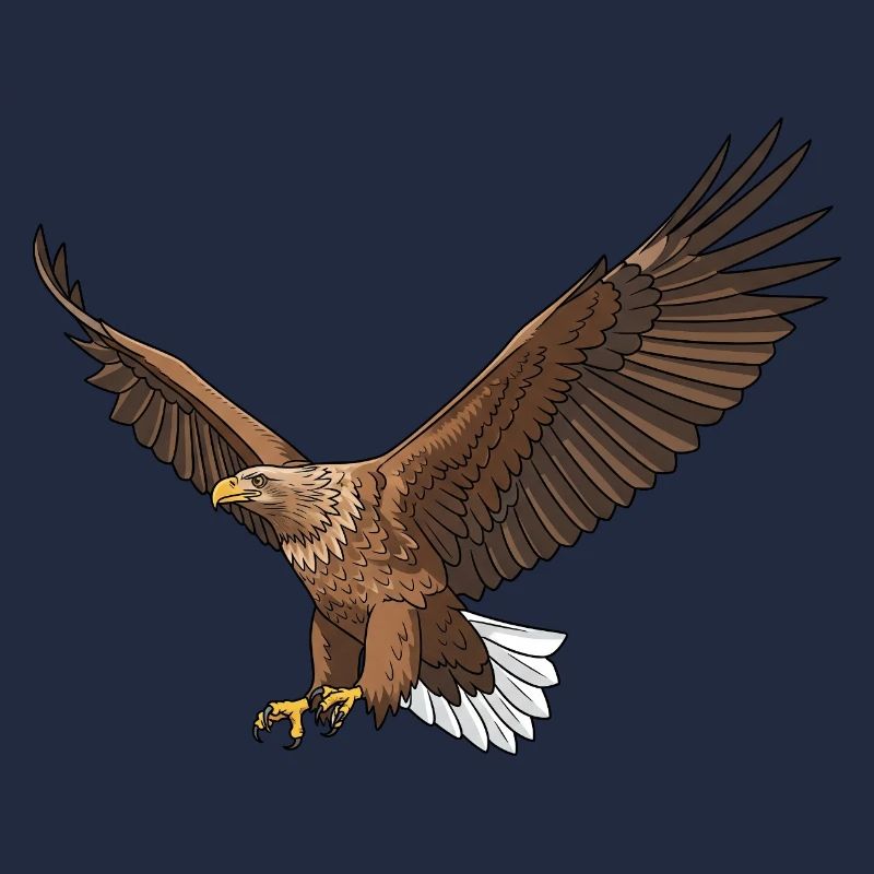 White-tailed Eagle Haliaeetus albicilla Eagle