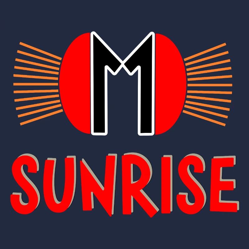 Conception du logo Sunrise Bold