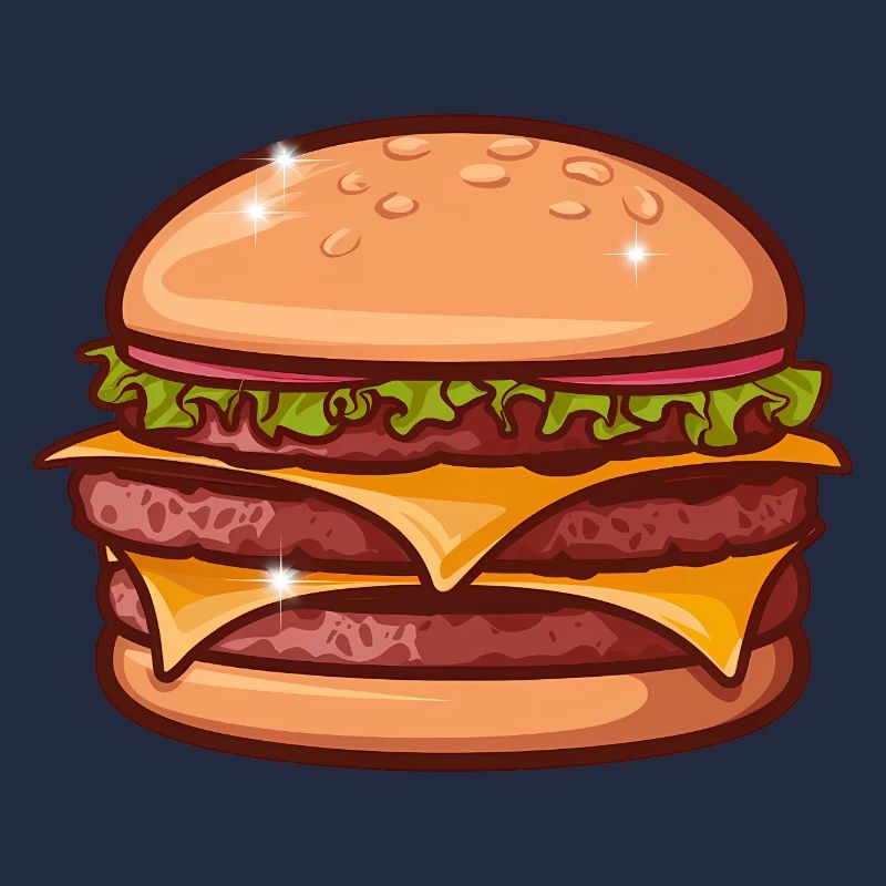 Saftiger Cheeseburger