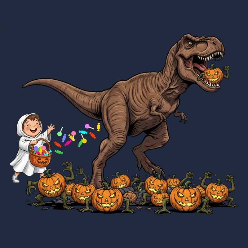 T-Rex Halloween DinoSpaß