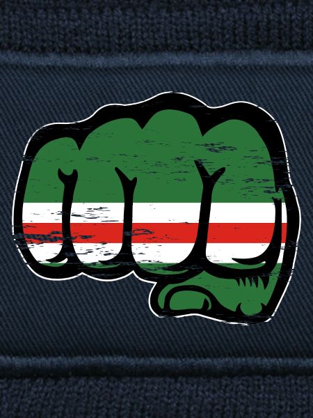 Tschetschenien Flagge Faust used