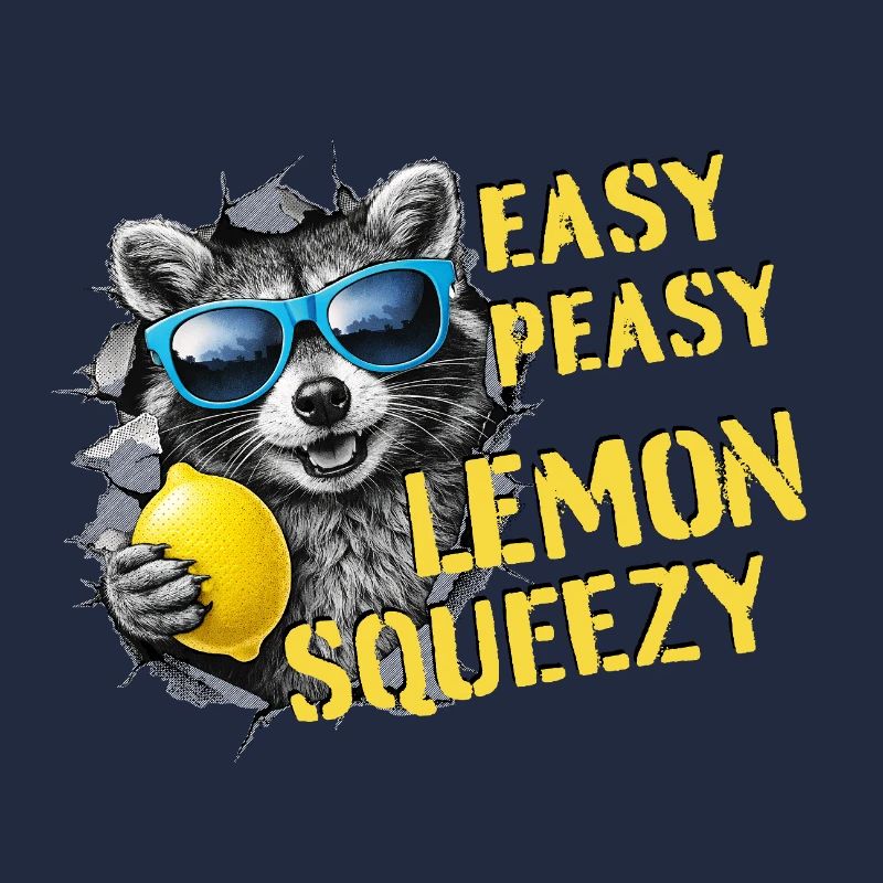Easy Peasy Lemon Squeezy – Summer Raccoon