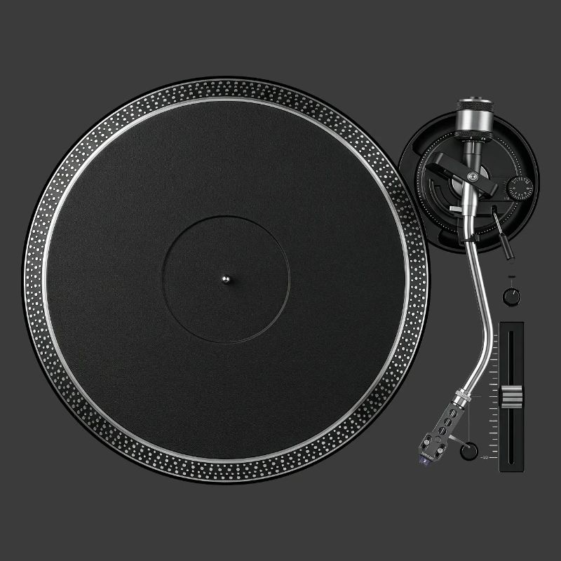 Minimalist Turntable Vinyl Record