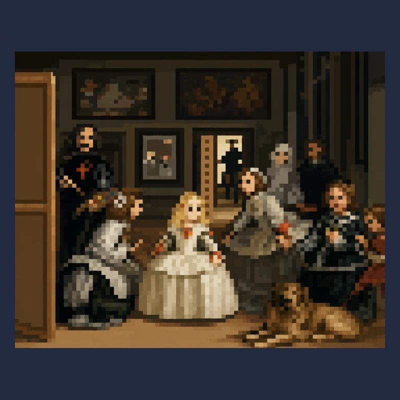 Pixelated Las Meninas