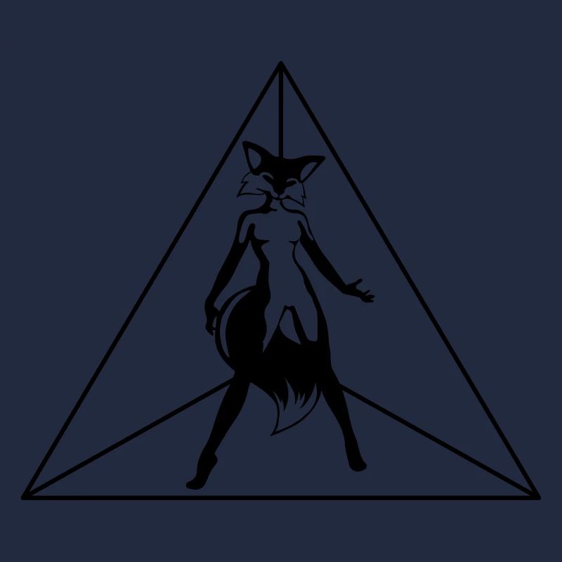 sexy fox in triangle