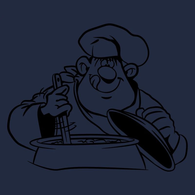 Cook comical funny
