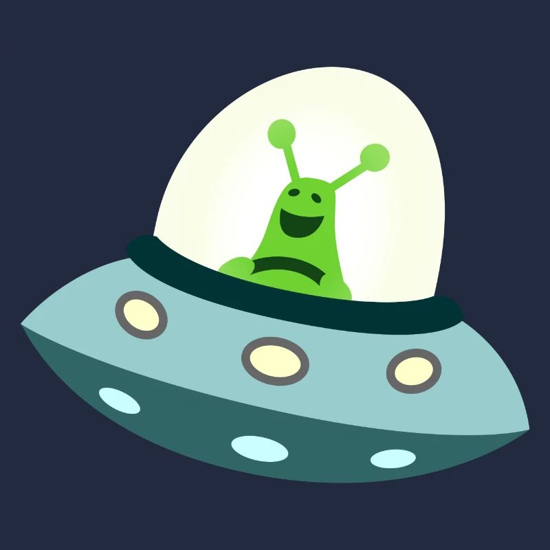 Außerirdischer im Ufo