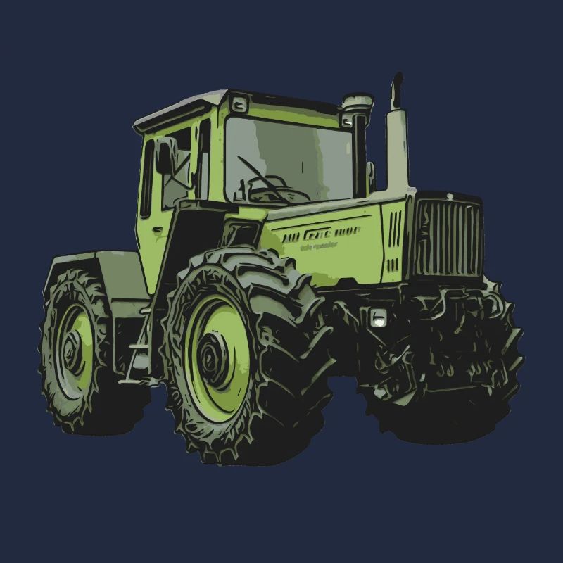 MB trac 1800 intercooler Traktor