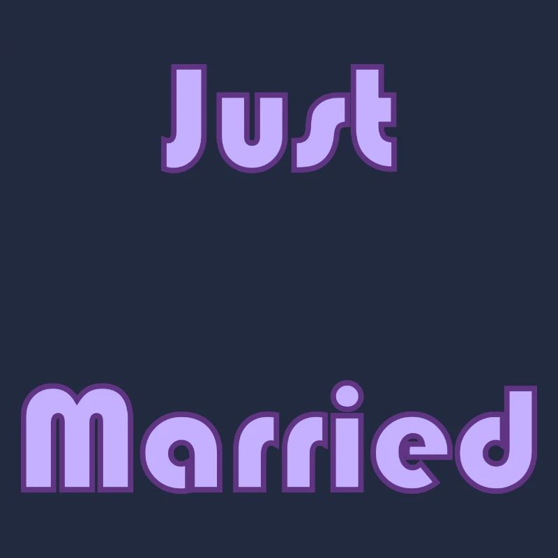 JUST MARRIED. EVJF. SAINT VALENTIN. COUPLE