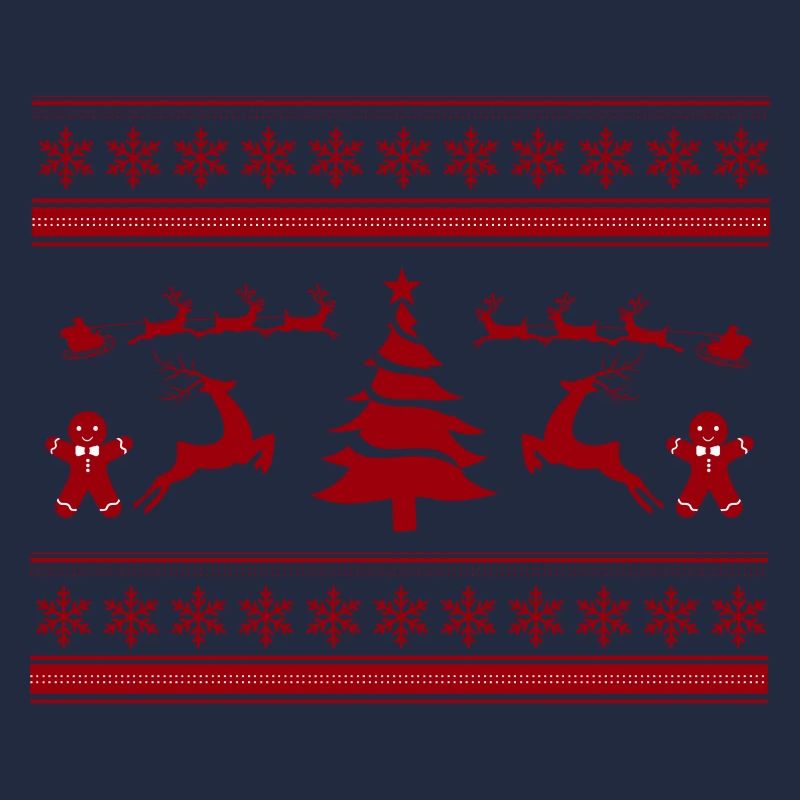 Rennes de Noël