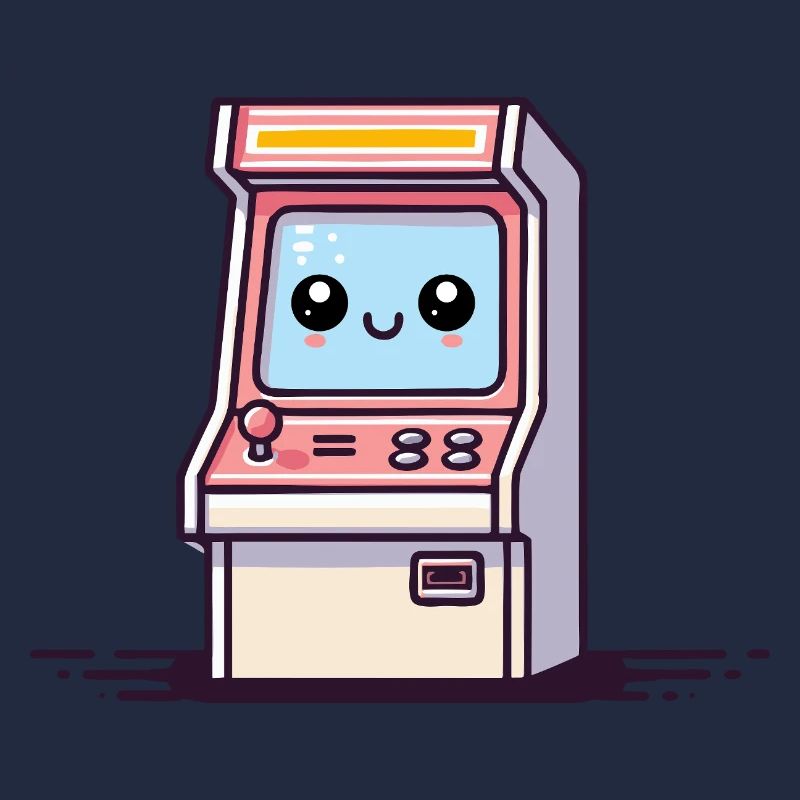 Borne d’arcade heureuse