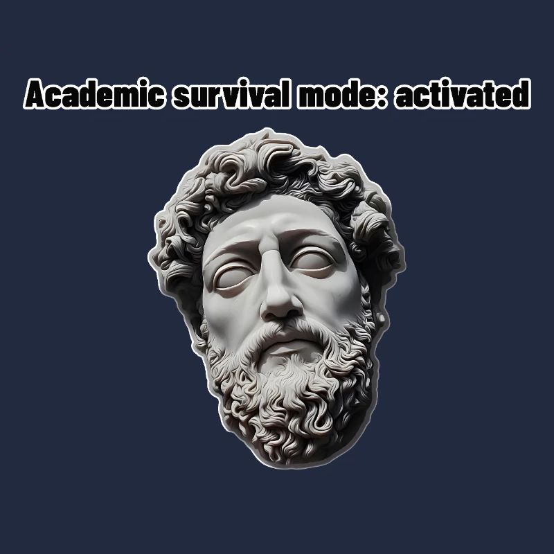 Academic survival mode: activated