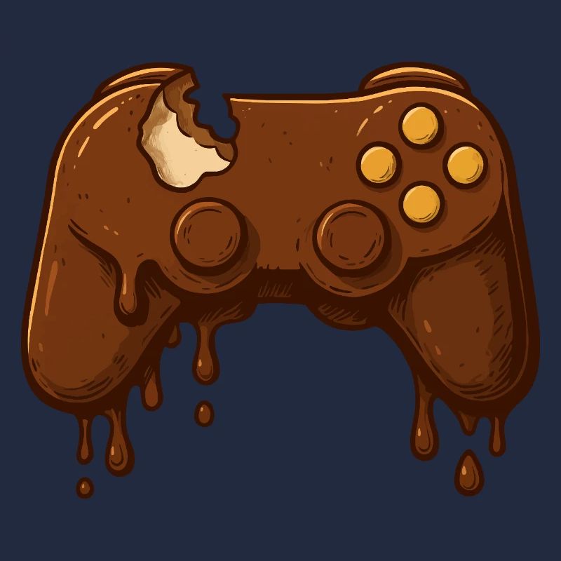 Schokoladen Gamepad Tropfen