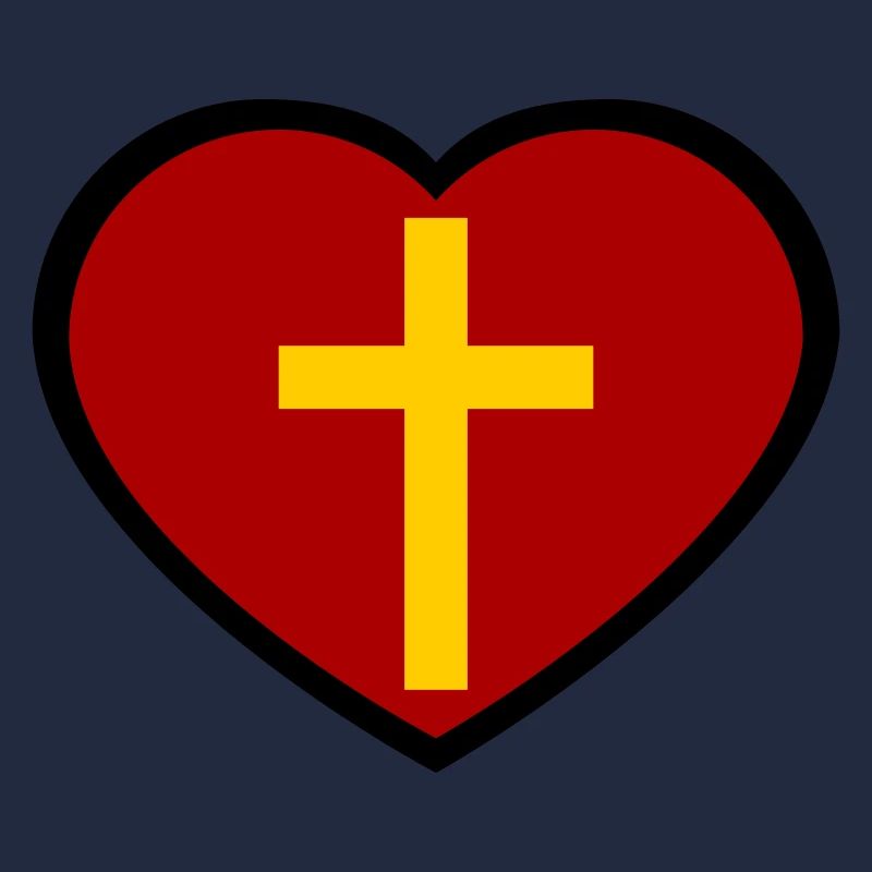 Kreuz und Herz