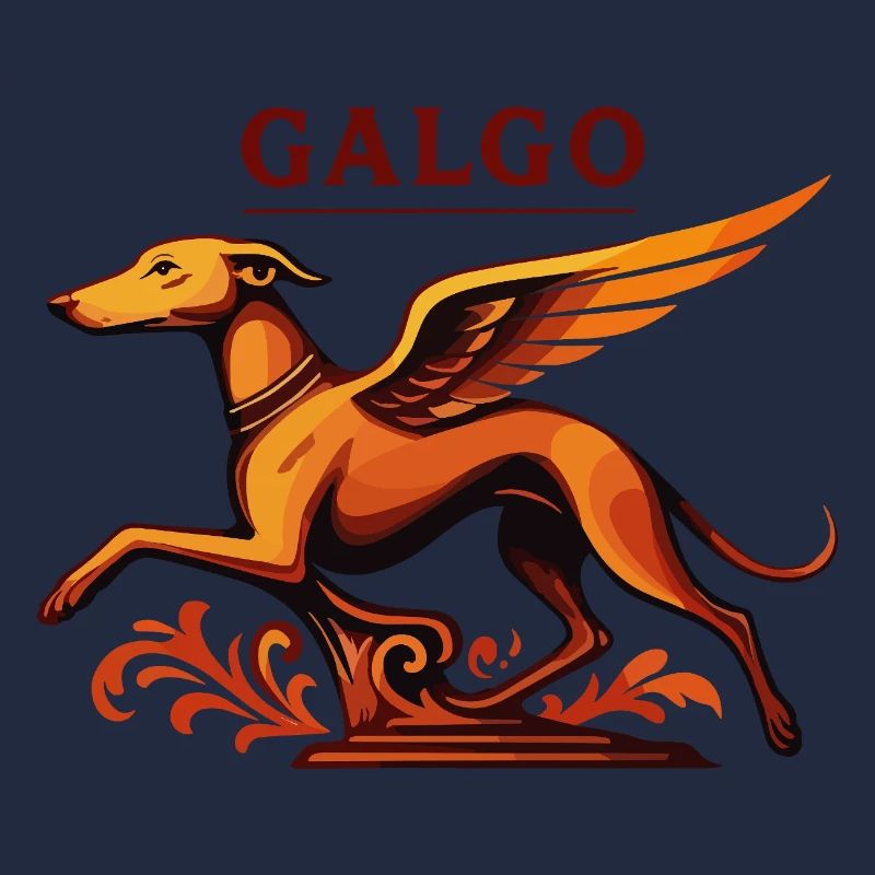 Galgo Hood Ornament