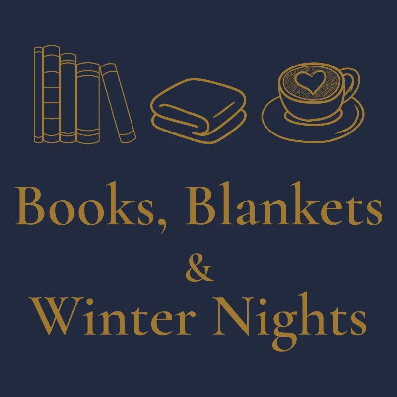 Bücher, Decken & Winternächte – Gemütliche Atmosphäre