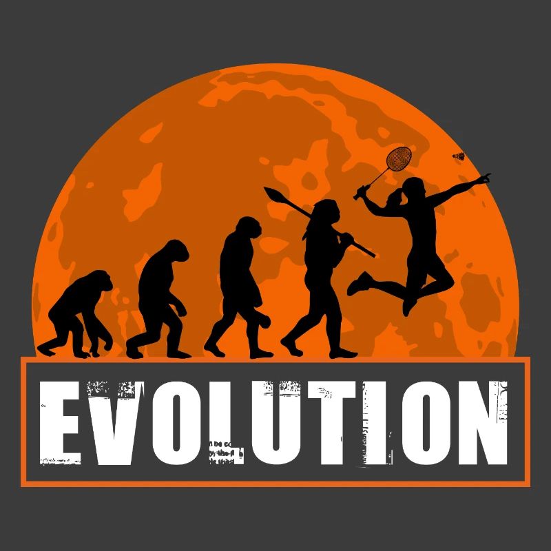 Badminton Evolution Player Smash Schläger Sportkunst