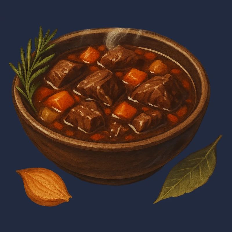 Rindergulasch Topf