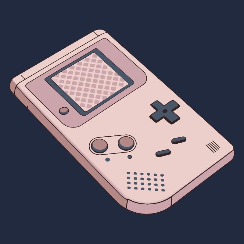 Retro-Pastell-Game Boy